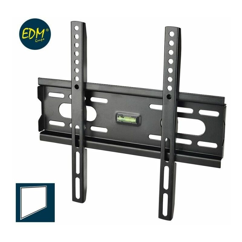 foto del prodotto supporto tv 15 42 edm da 40 kg con livella inclusa nero