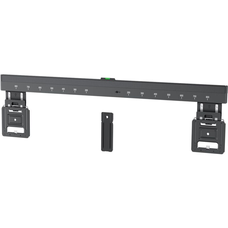 foto del prodotto supporto tv a parete ultraslim basic fixed xl , nero, supporto per televisori da 43 a 100 pollici 109 254 cm , max. 75 kg, design ultrapiatto con