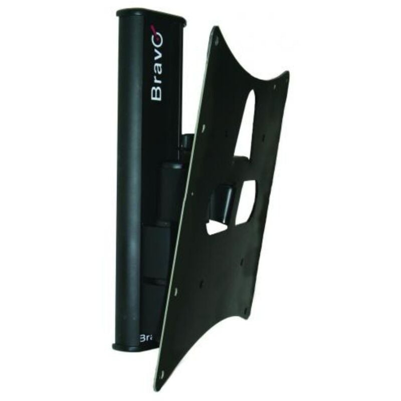 foto del prodotto supporto tv bravo lcd 8 da 23 a 40 max 20kg in alluminio nero