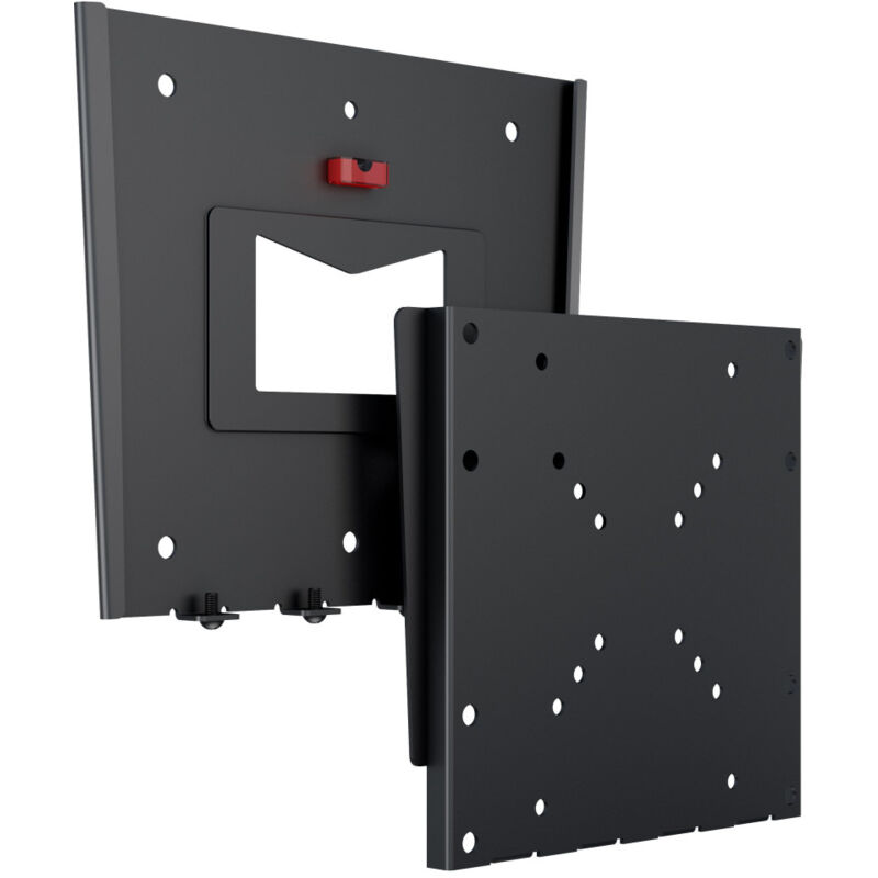 foto del prodotto supporto tv parete fisso nero vesa 200x200 per schermi 15 40 pollici multibrackets