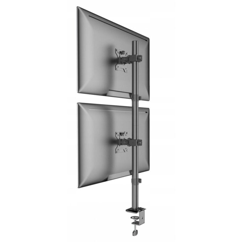 foto del prodotto supporto verticale per doppio monitor ergonomico verticale 32 vesa