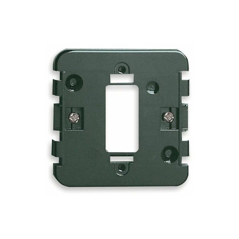foto del prodotto supporto vimar 1 modulo griffe scatola rettangolare incasso 60 mm per prese