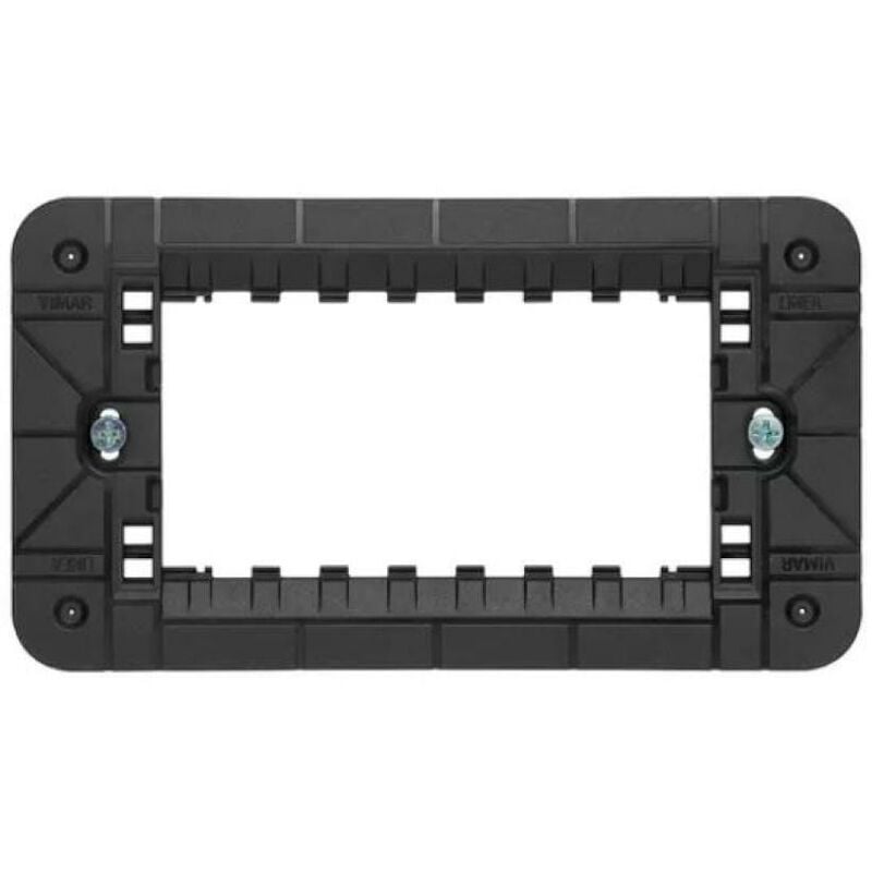 foto del prodotto supporto vimar linea 4 moduli con viti 30614