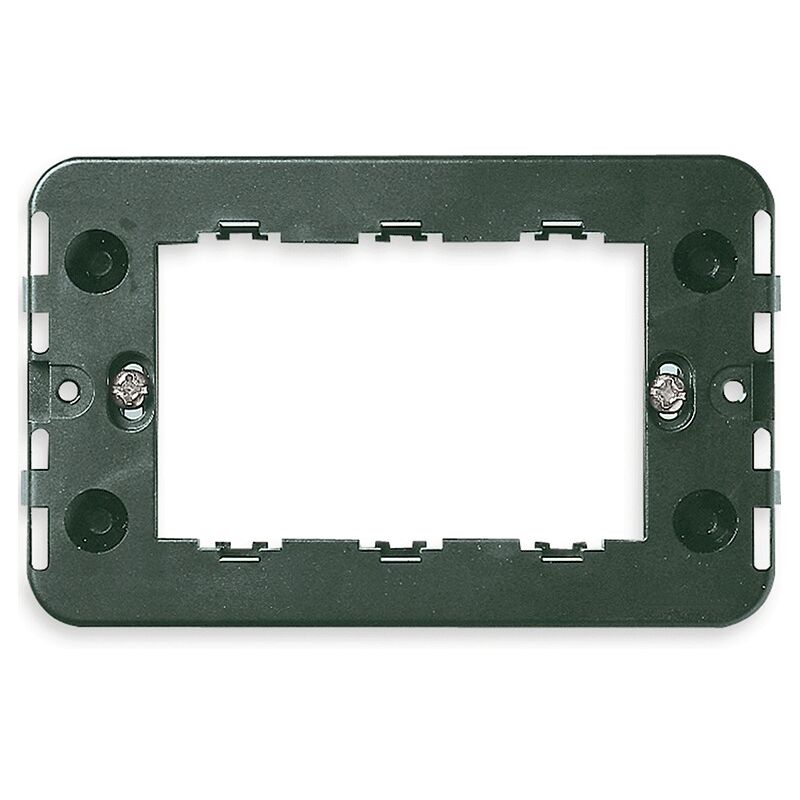 foto del prodotto supporto vimar serie 8000 3 fori per scatole rettangolari con vite 08531.s