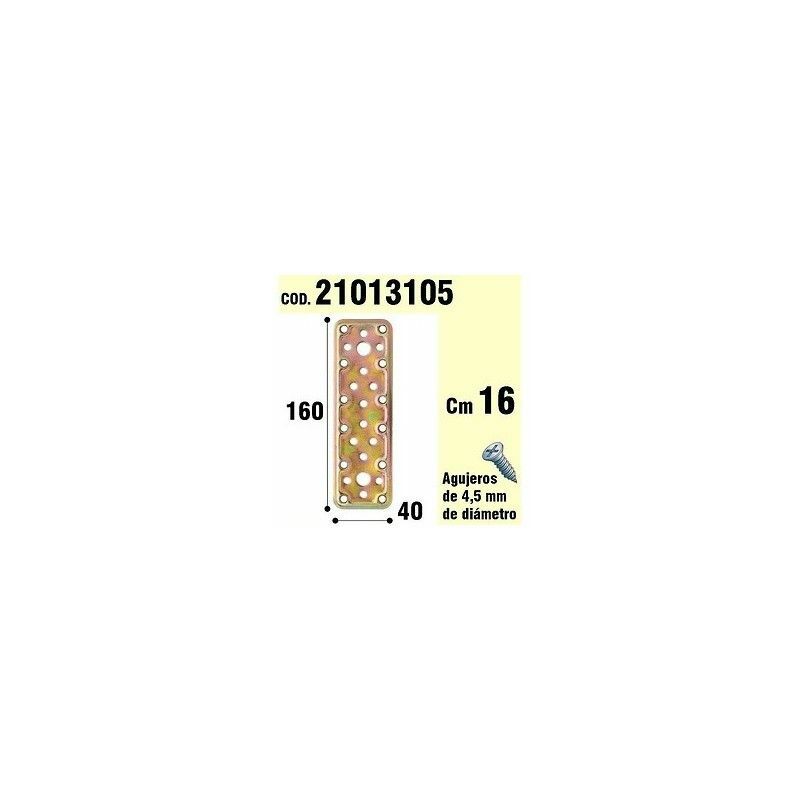 foto del prodotto supporto vite in legno piastra bicromata 40x160 mm.