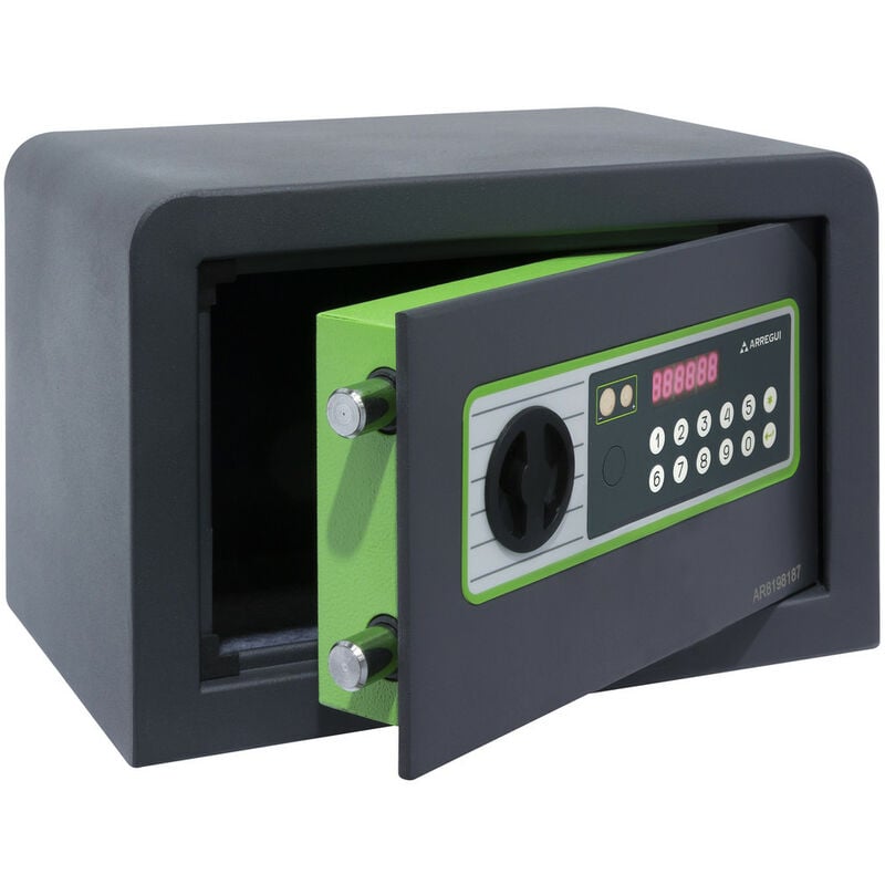 foto del prodotto supra 240110 cassaforte con codice, facile da usare cassaforte mobile apertura con tastiera cassaforte elettronica per casa 20x31x20cm 8l arregui