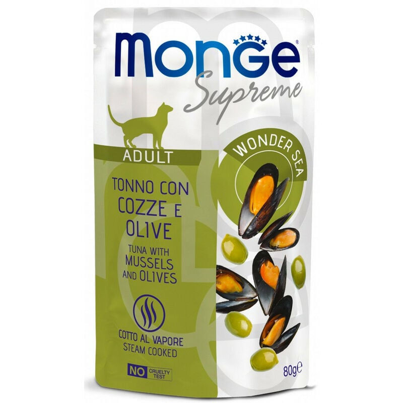 foto del prodotto supreme bst per gatti adulti da 80 gr monge