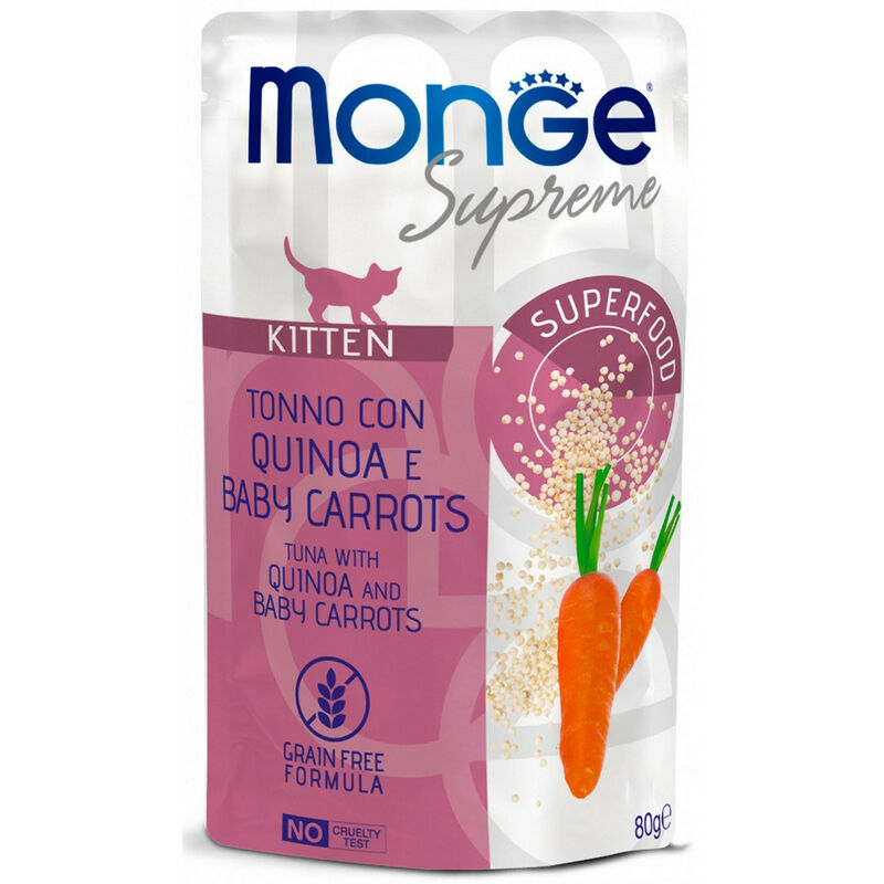 foto del prodotto supreme bst per gatti kitten da 80 gr monge