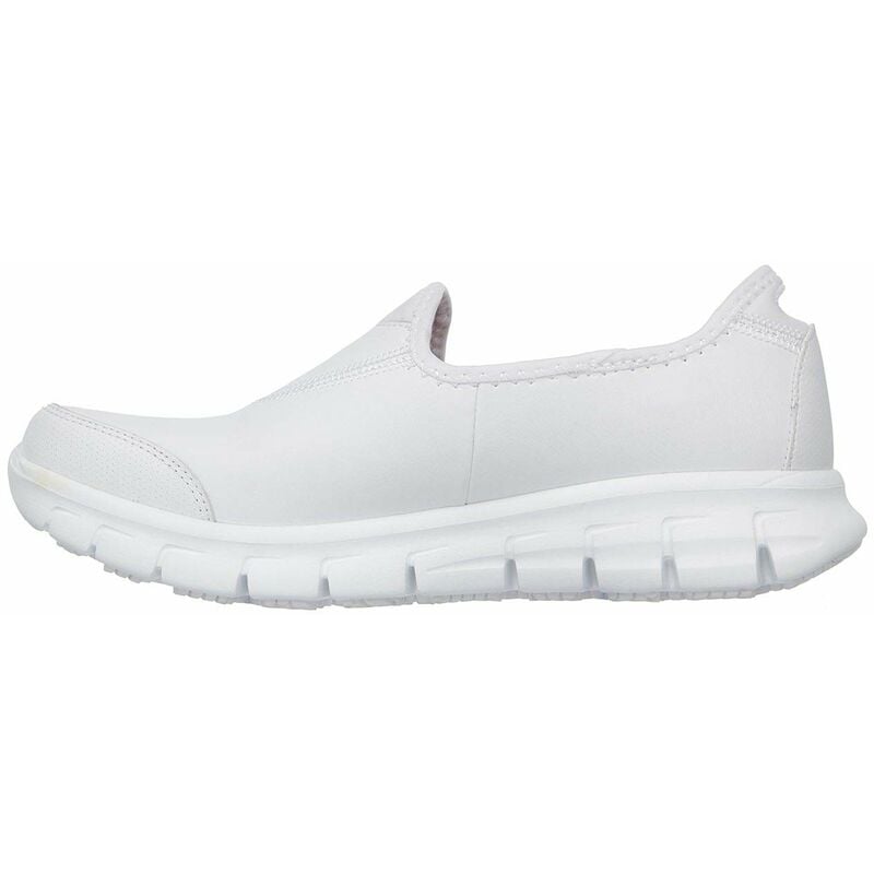 foto del prodotto sure track, mocassini donna, white light clouds, 36 eu skechers