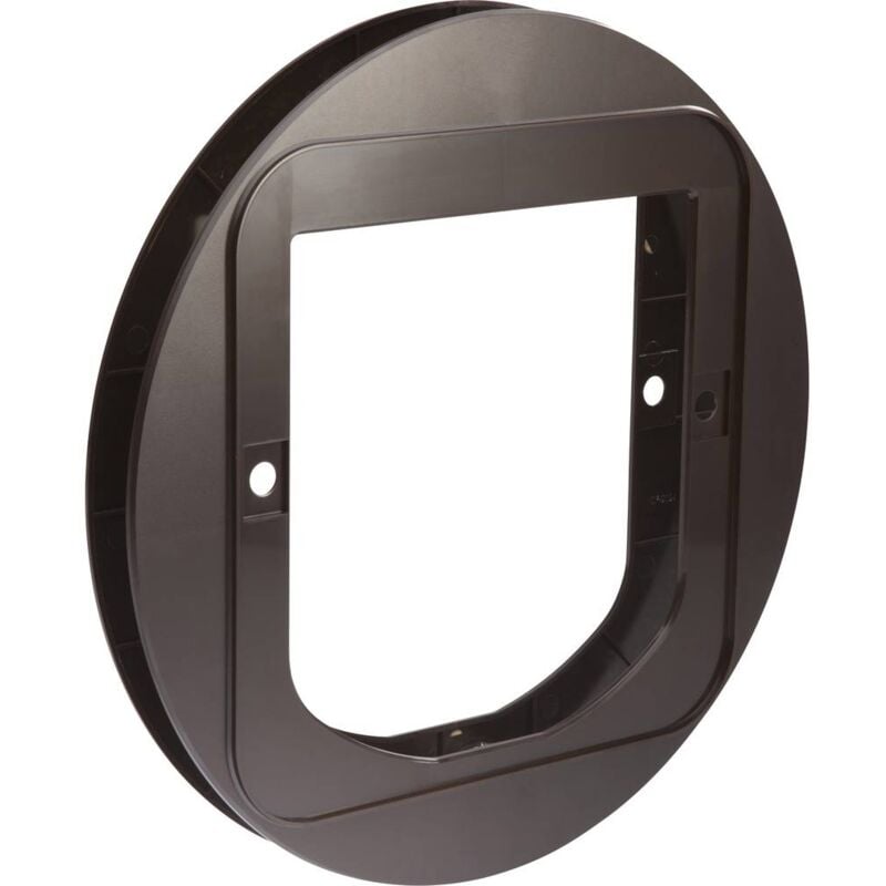 foto del prodotto sureflap cat door rosette adattatore di montaggio marrone 1 pz.