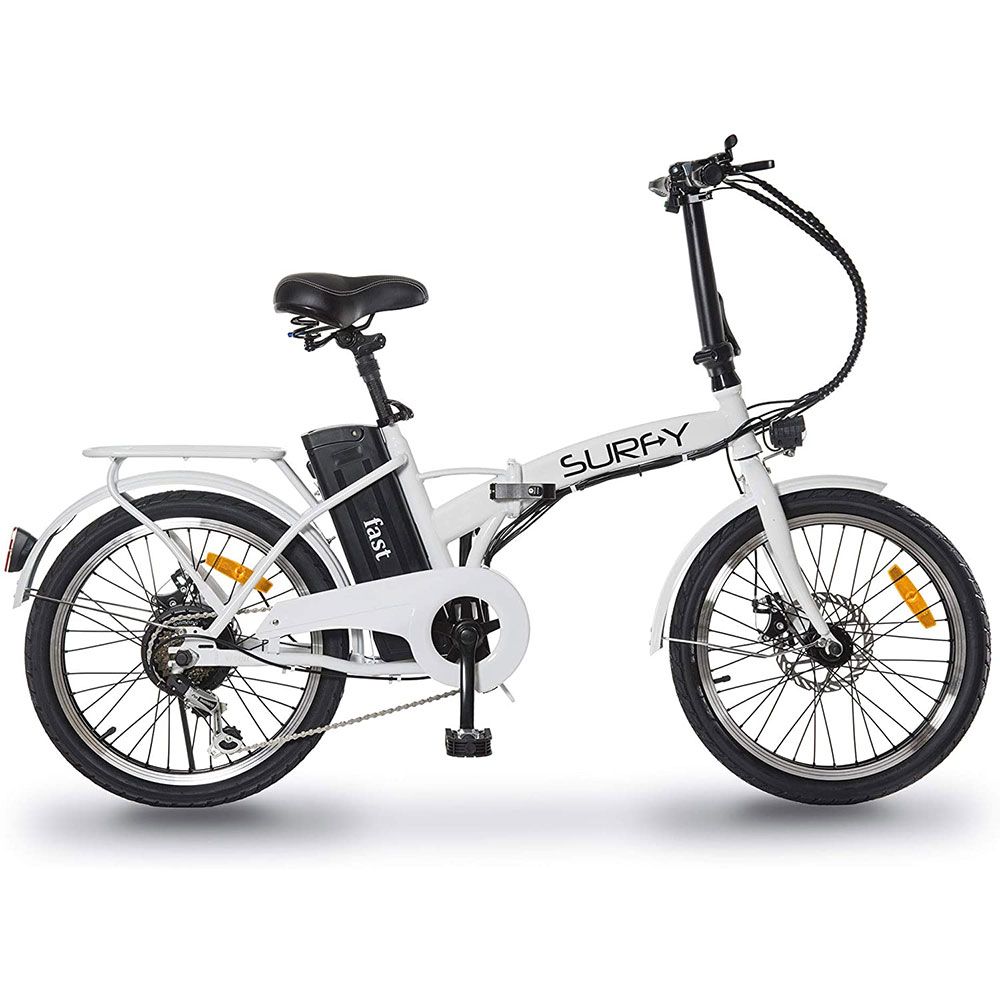 foto del prodotto surfy fast bicicletta elettrica pieghevole 20 colore bianco