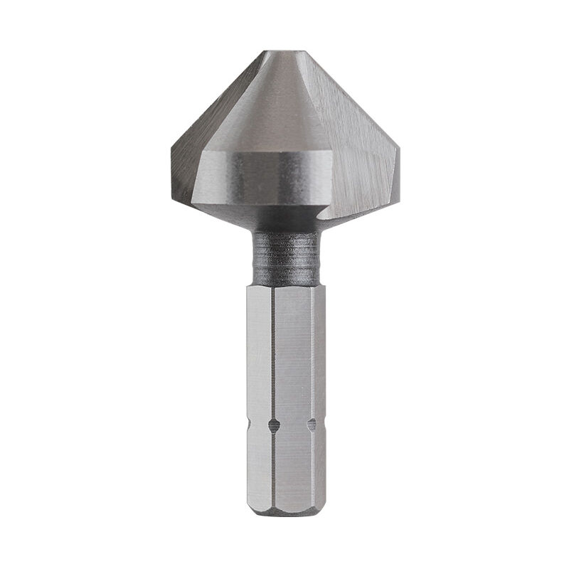 foto del prodotto svasatore 16 mm a 3 taglienti 90 gradi per avvitatore fervi s026 16