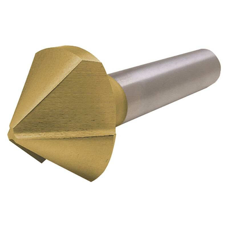 foto del prodotto svasatore hss x metallo 12,4 mm 90 gradi fervi s012