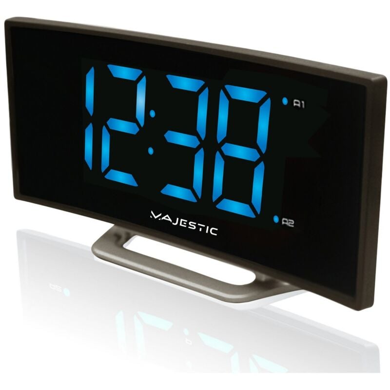 foto del prodotto sveglia smart morning, plastica, nero, 4x8,7x17,1 cm