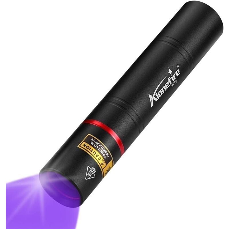foto del prodotto svela l invisibile con la torcia uv sv16 da 5 w per rilevatori di vernici, minerali e urina