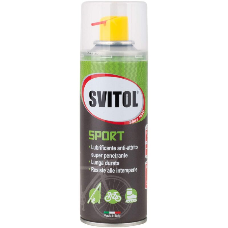 foto del prodotto svitol easy sport 200ml lubrificante spray catena bici ruote cuscinetti skate protettivo guarnizioni