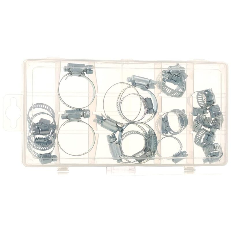foto del prodotto sw stahl s8055 set di fascette stringitubo, 26 pezzi, in cassetta