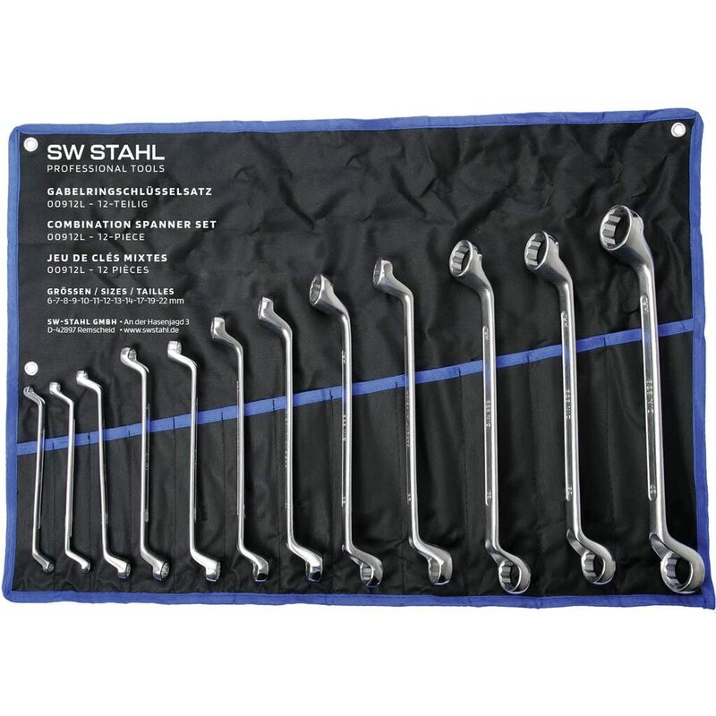 foto del prodotto sw stahl sw stahl, set di chiavi ad anello cv 12 pz., 6 32 mm, 01512l
