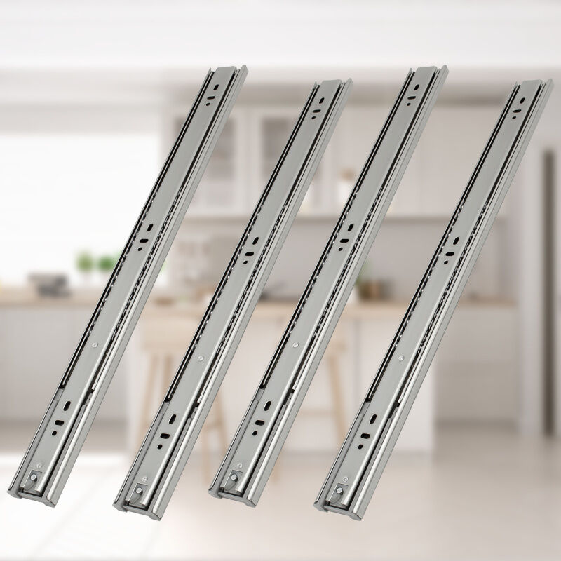 foto del prodotto swanew 1-10 coppie guide per cassetti. guide per cassetti con cuscinetti a sfera chiusura dolce e silenziosa. 35kg 45kg 550mm