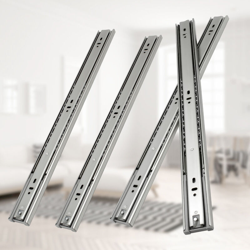 foto del prodotto swanew 1-10 coppie guide per cassetti. guide per cassetti con cuscinetti a sfera chiusura dolce e silenziosa. 35kg 45kg 600mm