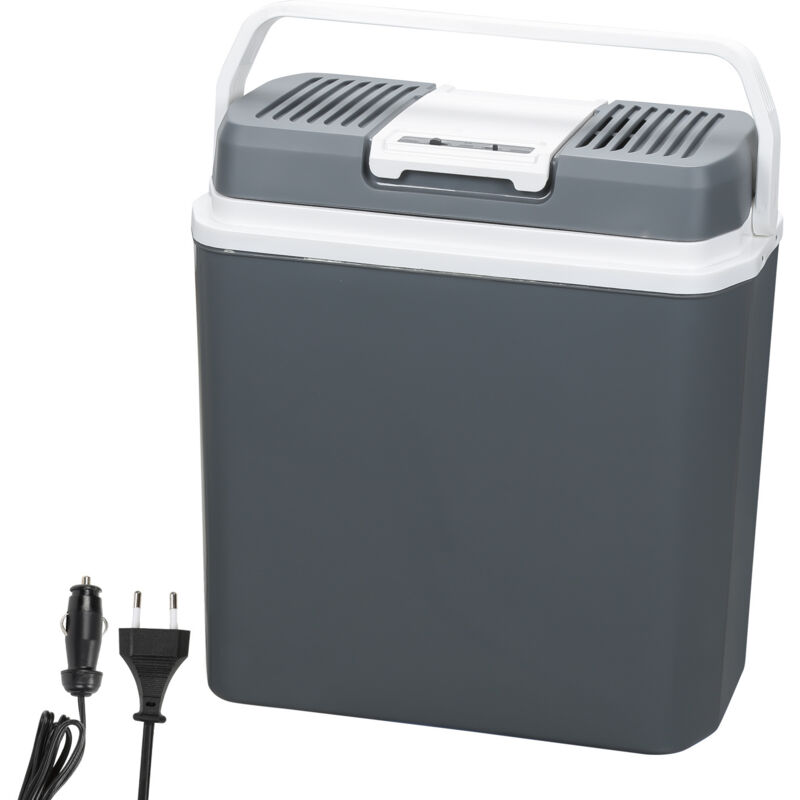 foto del prodotto swanew 24 l cool box raffreddatore elettrico scaldino termoelettrico a rete modalit eco 12 230 v per auto e presa di corrente