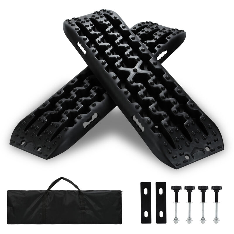 foto del prodotto swanew 2x auto emergenza evacuazione piastra trazione aiuto antisdrucciolo jump start traction mat recupero tracce