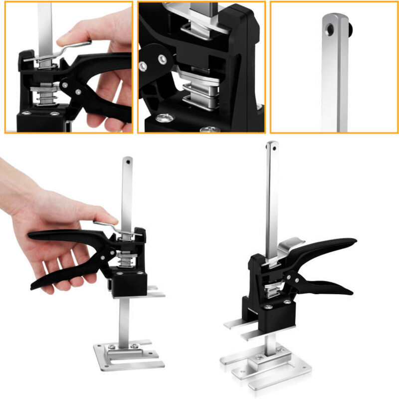foto del prodotto swanew 2x jack a mano strumenti manuali cabinet lifter finestra telaio porte fino a 240kg