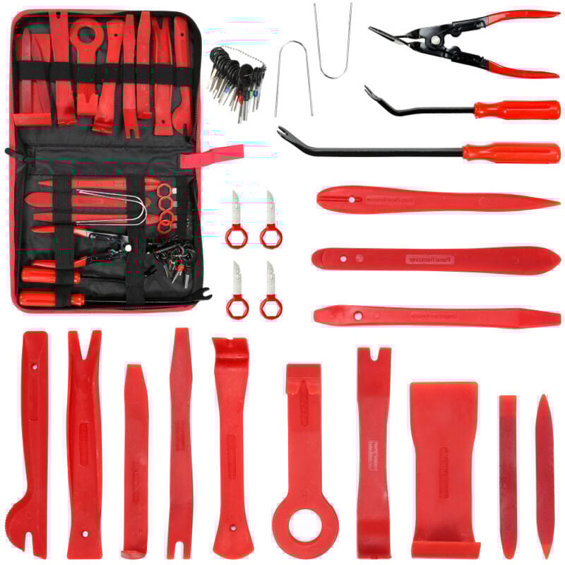 foto del prodotto swanew 40pcs strumenti di rimozione auto rivestimento interno. audio auto. dvd e strumento di navigazione per rimuovere il pannello