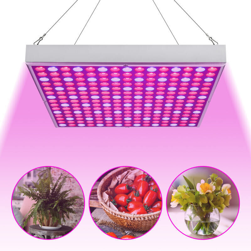 foto del prodotto swanew 45w lampe horticole led croissance floraison. lampe de culture led grow light indoor 225leds