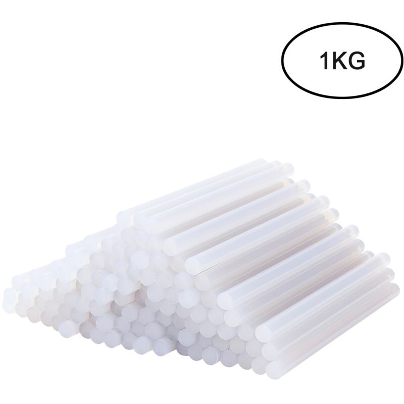 foto del prodotto swanew 55 pz stick di colla a caldo 11 mm, 11 x 190 mm stick di colla a caldo trasparente per pistole per colla a caldo di piccole dimensioni, fai
