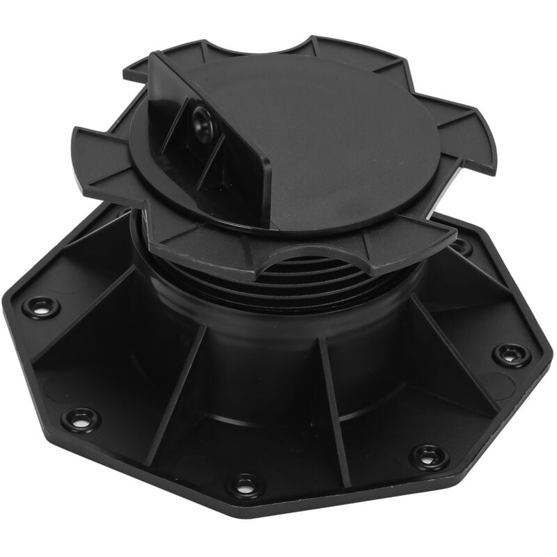 foto del prodotto swanew base di appoggio per terrazzo regolabile con piedistallo di livellamento cuscinetto base base per legno wpc 60-140 mm 10 pezzi