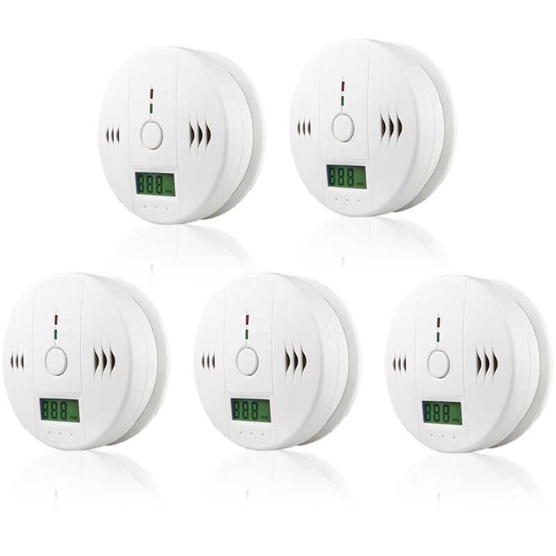 foto del prodotto swanew co monossido di carbonio 5 pcs rilevatori di monossido di carbonio installazione monossido di carbonio