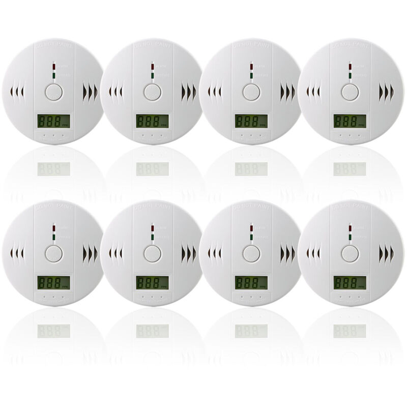 foto del prodotto swanew co monossido di carbonio 8 pcs rilevatore di monossido di carbonio installazione monossido di carbonio