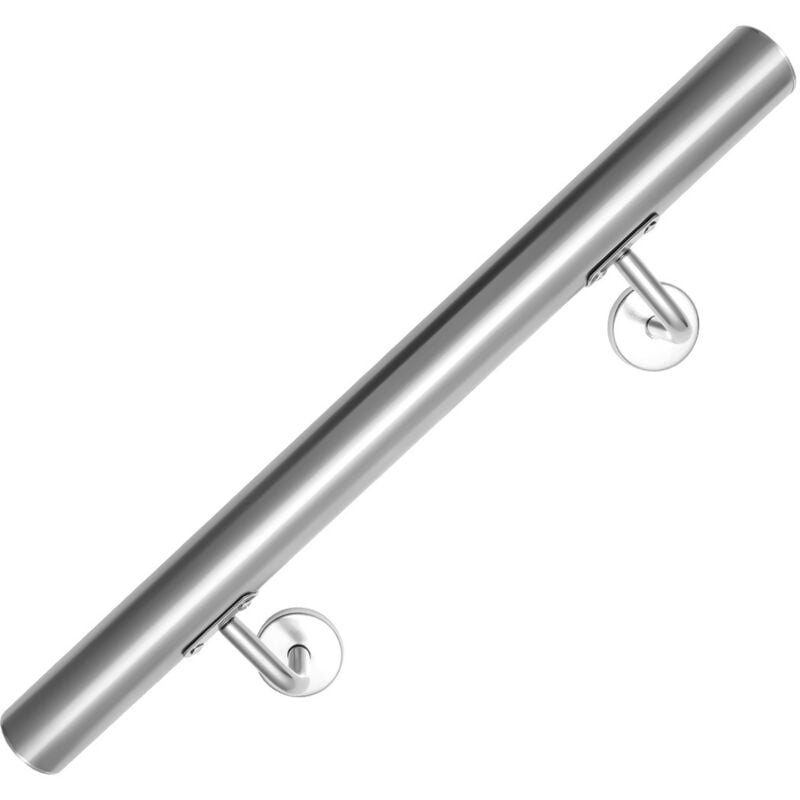 foto del prodotto swanew corrimano in acciaio inox v2a per scale - supporto a parete, scelta 50 cm