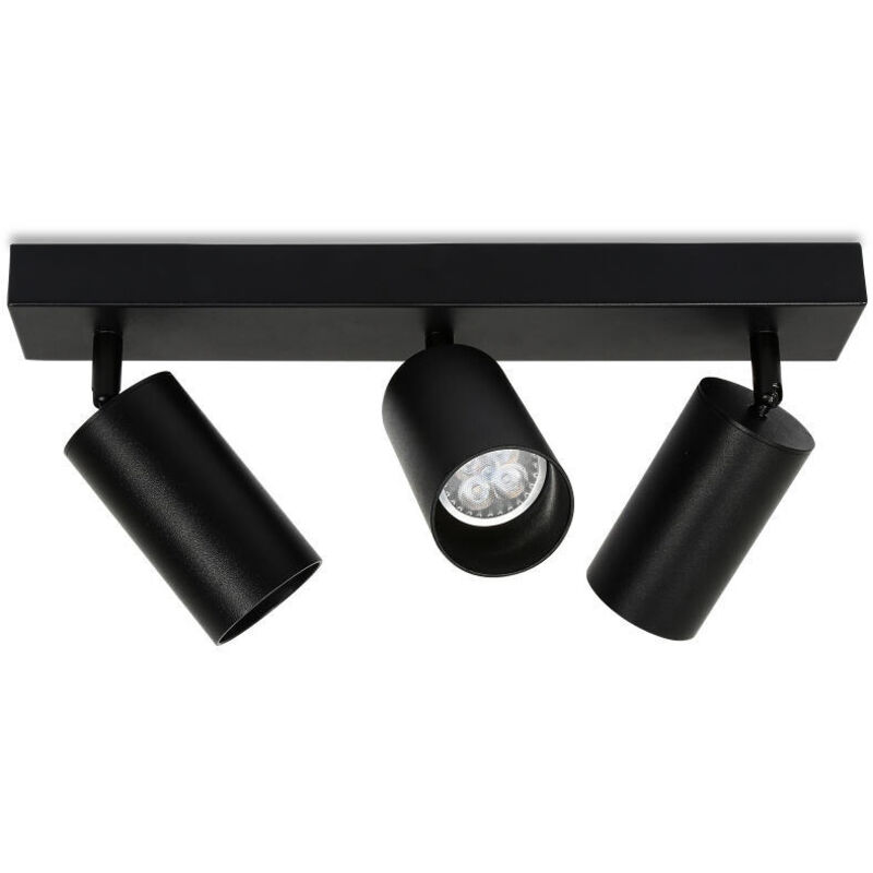 foto del prodotto swanew faretto a soffitto rotazione 230v bianco caldo 4w gu10 per i corridoi e le sale di soggiorno tre