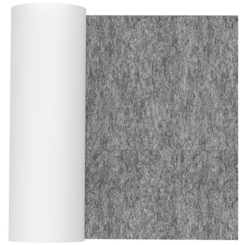 foto del prodotto swanew feltro adesivo per mobili, feltro protettivo per tavolo 50x150cm grigio