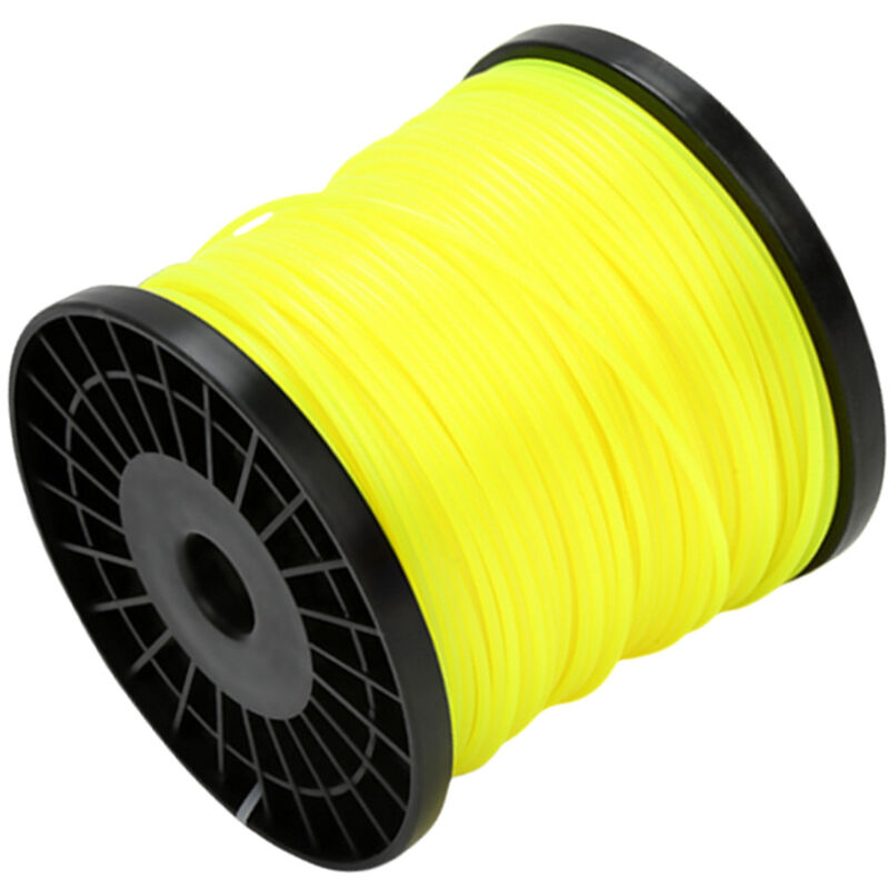 foto del prodotto swanew filo da taglio in nylon 100 m 2,4 mm filo tondo giallo