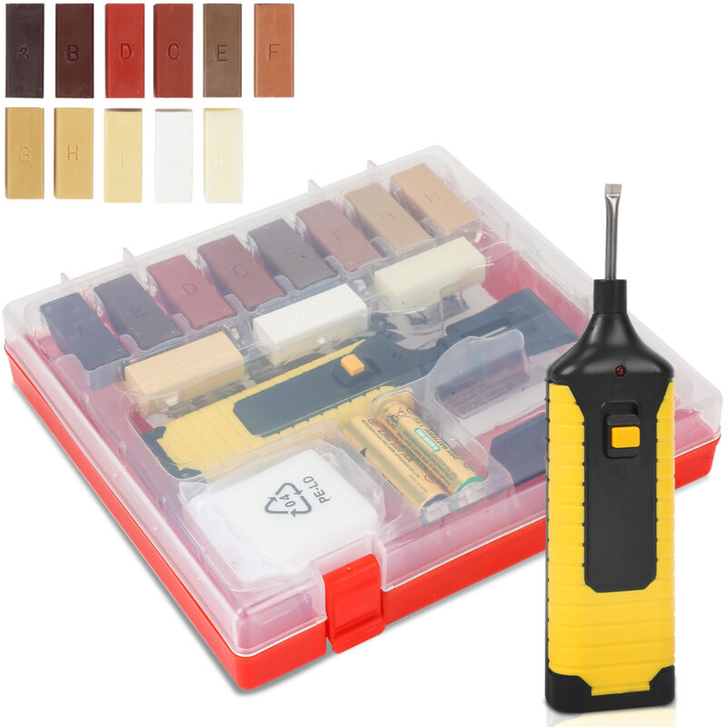 foto del prodotto swanew kit di attrezzi per la riparazione agt zubeh r zu riparazione di piastrelle impostato cera di ricambio per set di riparazione wrs 11.fks. 11