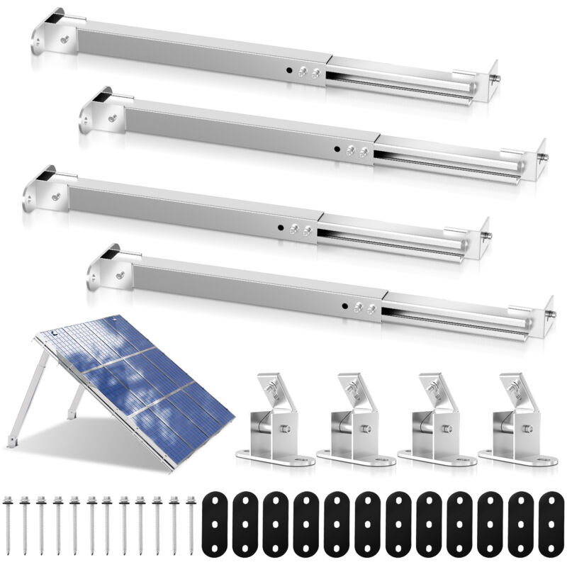foto del prodotto swanew kit di montaggio sul tetto in lega di alluminio resistente alla corrosione. 2 set
