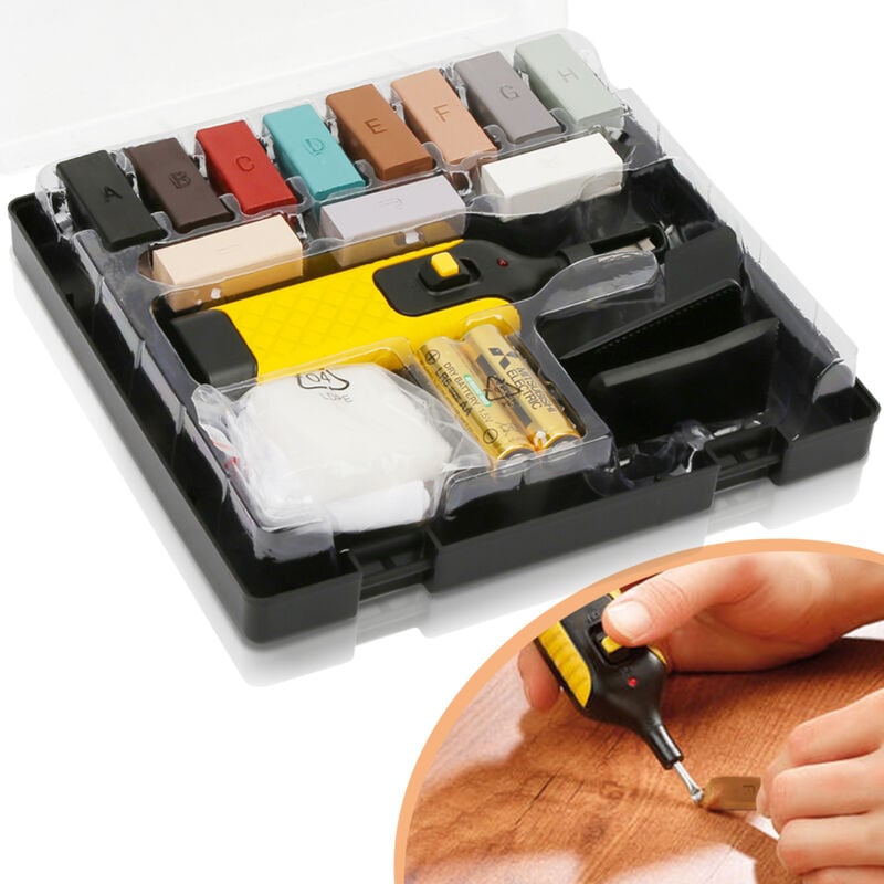 foto del prodotto swanew kit per la riparazione delle piastrelle 11 colori per pavimenti piastrellati. pareti del bagno e pavimenti in marmo