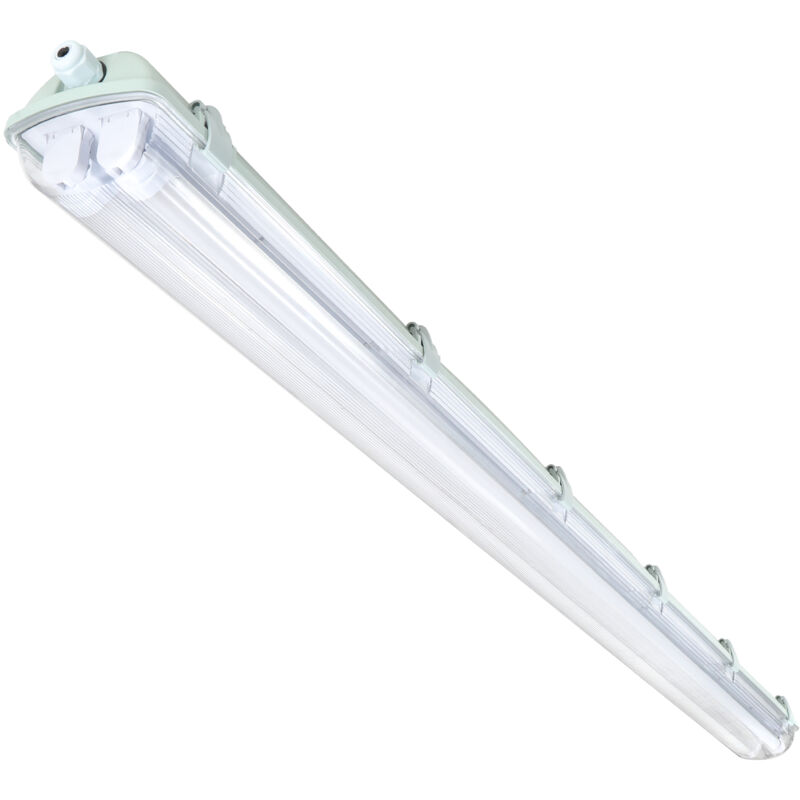 foto del prodotto swanew lampada led per ambienti umidi lampada per bagno lampada per cantina 150cm bianco neutro