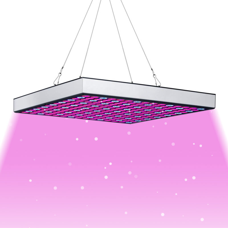 foto del prodotto swanew lampada per la crescita delle piante 225 led 15w. lampada per piante orticole a luce rossa e blu per la coltivazione