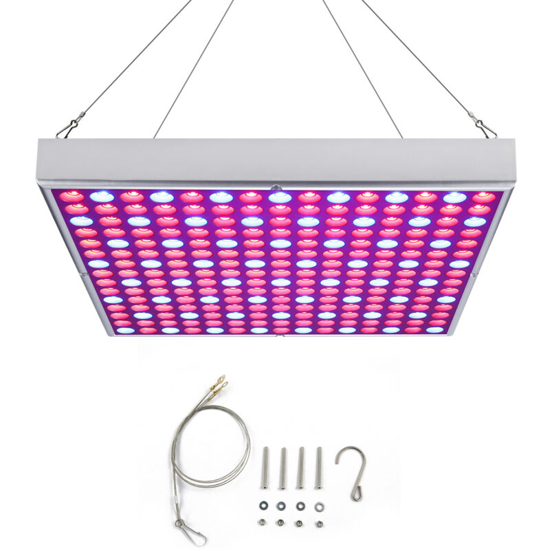 foto del prodotto swanew lampada per la crescita delle piante 225 led 45w. lampada per piante orticole a luce rossa blu per la coltivazione