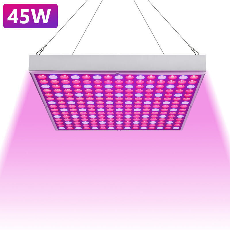 foto del prodotto swanew lampade per piante 45w grow led coltivazione indoor idroponica lampada crescita luci piante illuminazione di pannello per luminosa led per