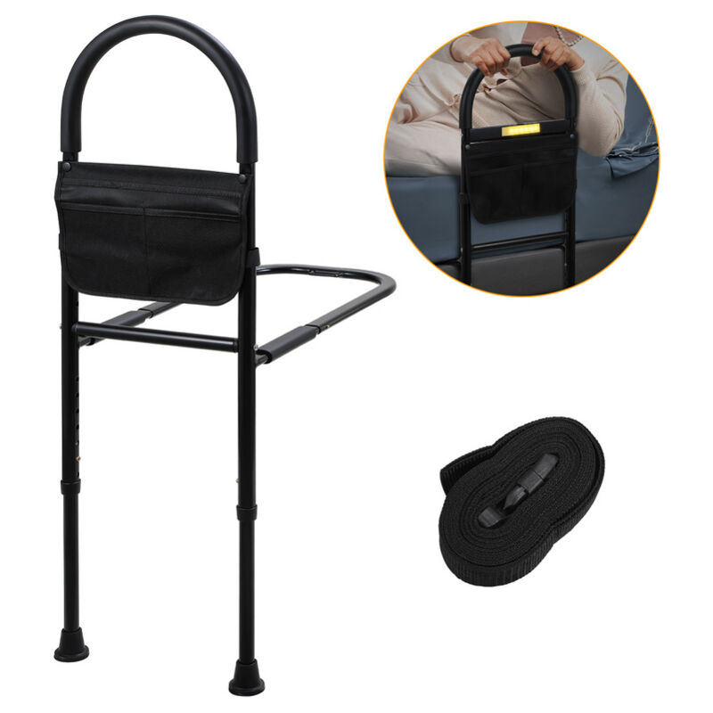 foto del prodotto swanew letto stand up aiuto letto guard rail fall out protezione per gli adulti pi anziani altezza regolabile letto guard rail letto maniglia fino
