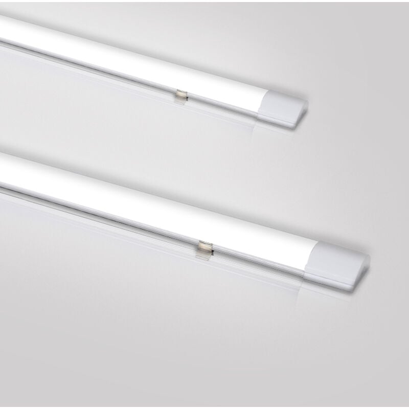 foto del prodotto swanew luce led striscia di 120cm 36w 3060lm lineal montato 4000k bianco neutro ip65 led soffitto luce per le camere