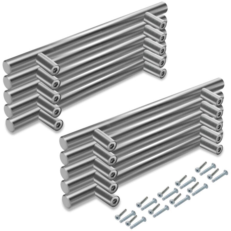 foto del prodotto swanew maniglie per mobili maniglia da cucina maniglia per porta 64 320 mm maniglia per mobile da cucina 188x128x12mm 20 pezzi