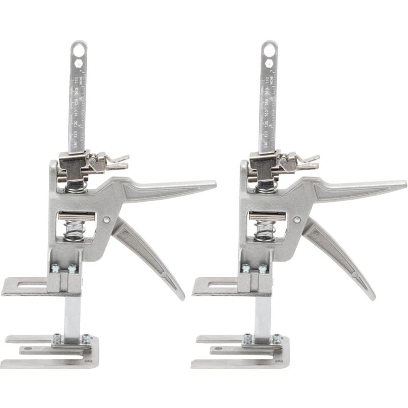foto del prodotto swanew martinetto a mano 2x per cartongesso braccio salva lavoro 150kg capacit regolabile 0cm 14.5cm