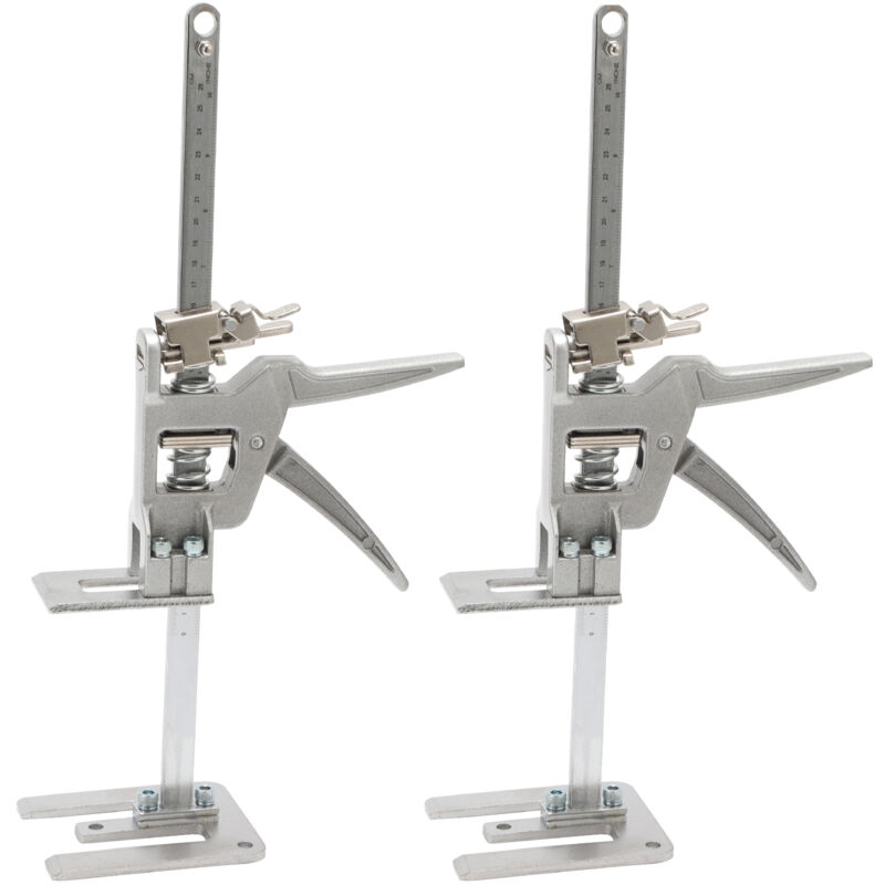foto del prodotto swanew martinetto a mano 2x per cartongesso braccio salva lavoro 150kg capacit regolabile 0cm 23cm