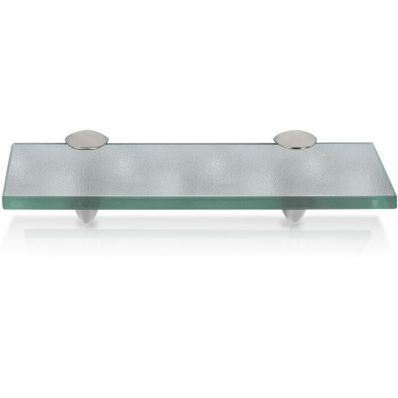 foto del prodotto swanew mensola da parete in vetro. mensola in vetro da bagno 20 x 10 cm 8 mm satinato